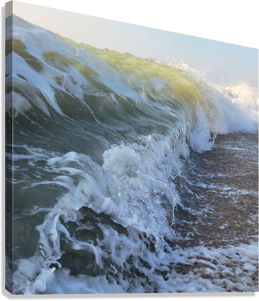 Curling Break  36.36 Canvas Print