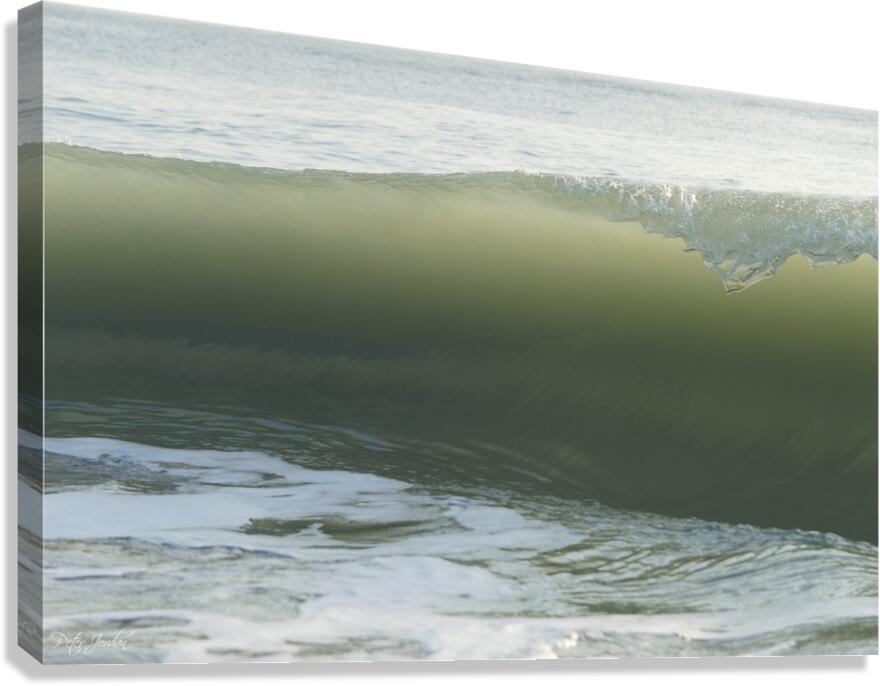 Glass Wavefront Two  36.24 Canvas Print