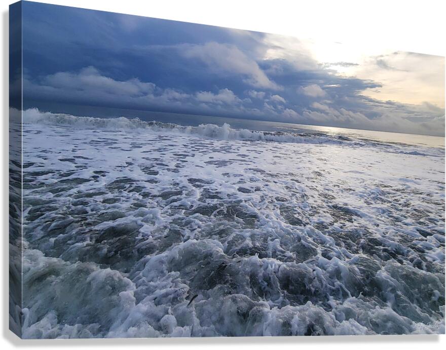 Receding Waters  36.24 Canvas Print