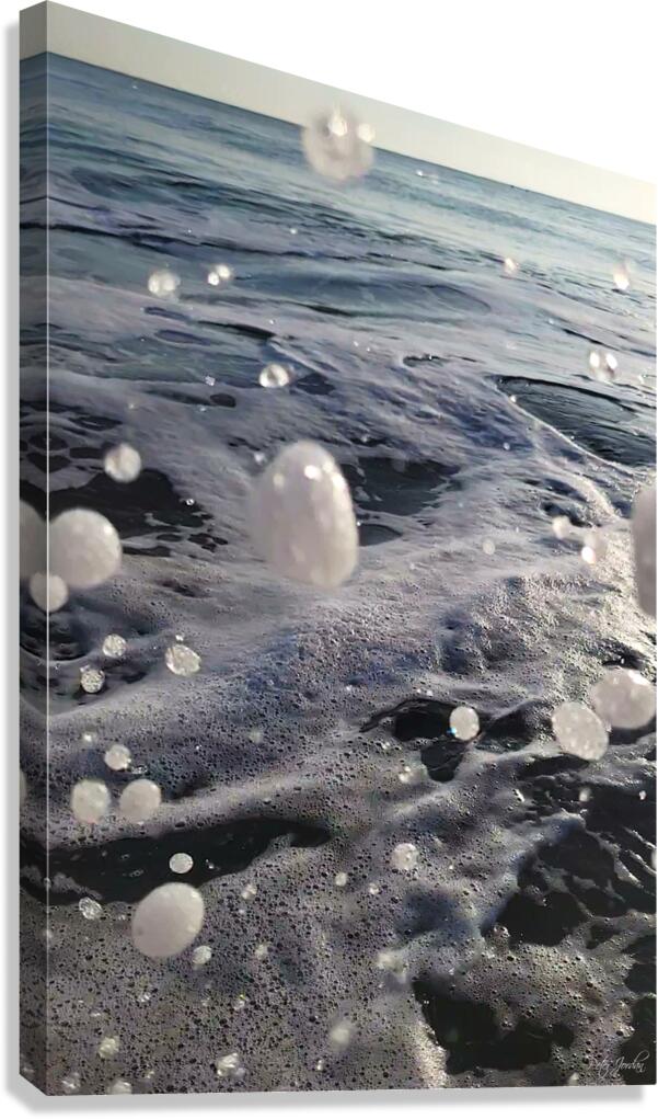 Splash Five 40.60 Canvas Print