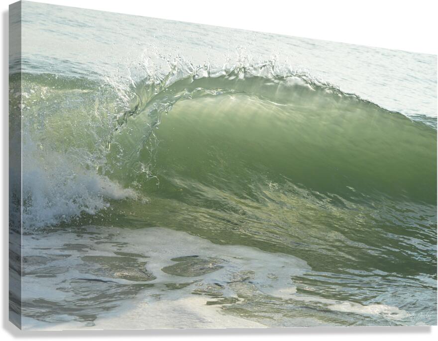 Wave Sunbeams  48.32 Canvas Print