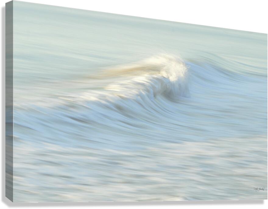 The Resolute Wave  36.24 Canvas Print