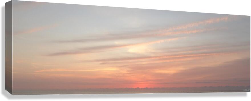Dawn Hues  96.32 Canvas Print