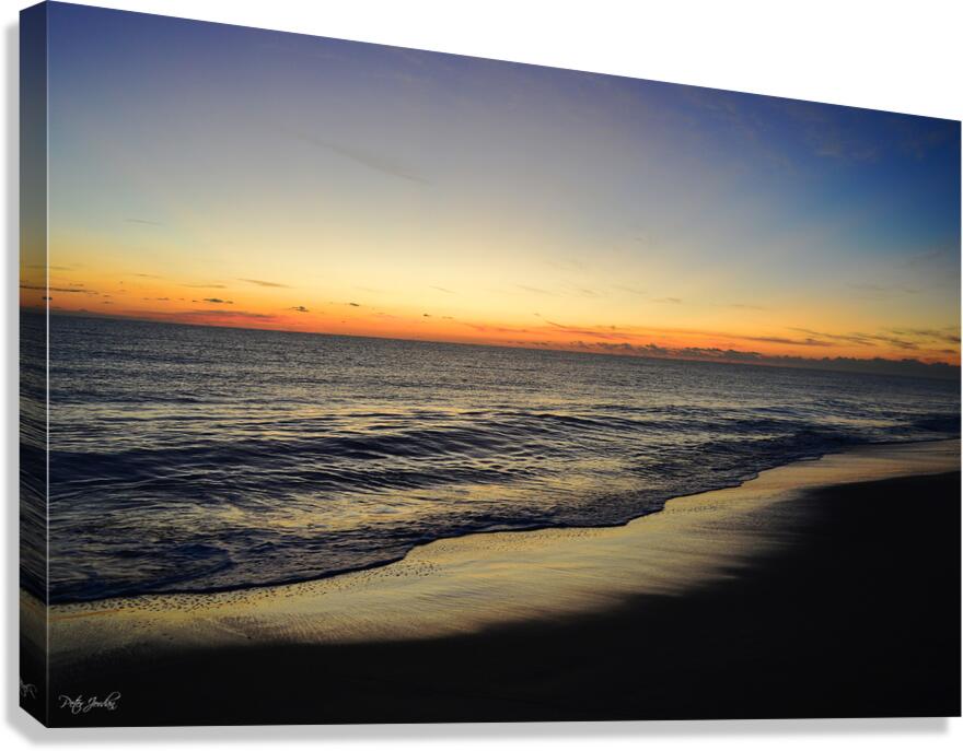 Blue Dawn  72.48 Canvas Print