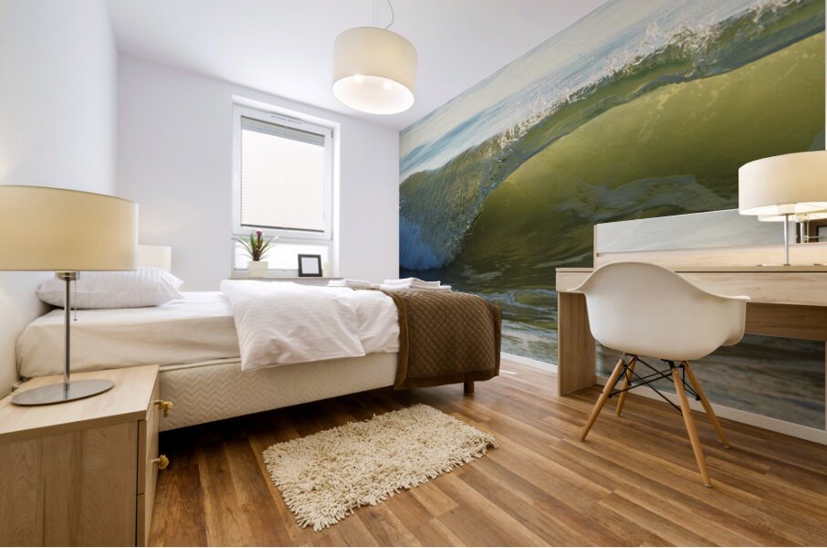 Wave Curl  48.32 Mural print