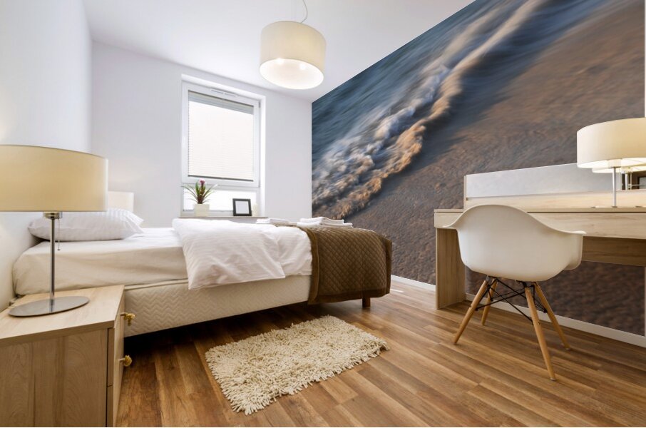Waves in the Sand  48.27 Mural print