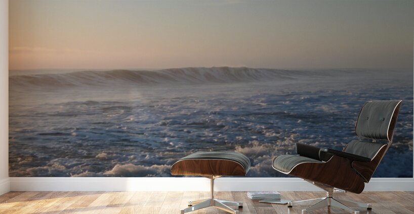 Pink Morning Wave  36.22 Wall Murals