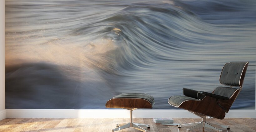Blue Swell with Splash  48.32 Wall Murals