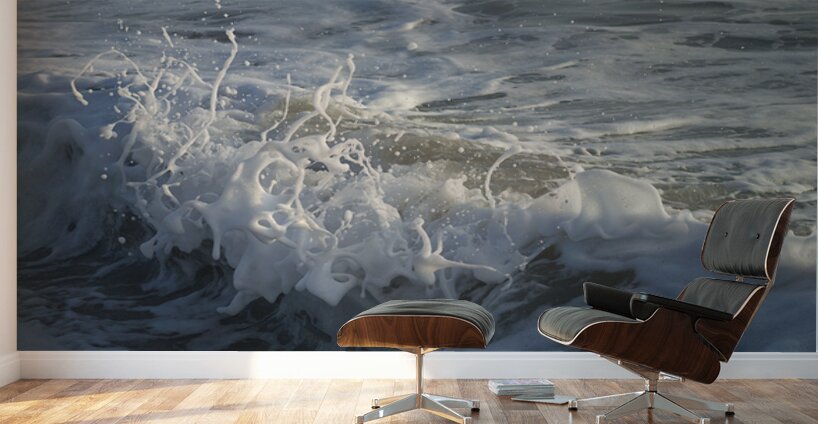 Foam in the Light Two  48.32 Wall Murals