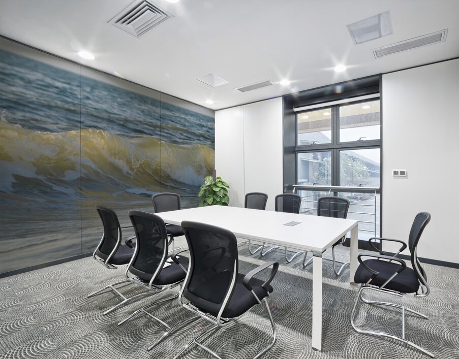 Waves of Sunshine  36.19 Wall Printing