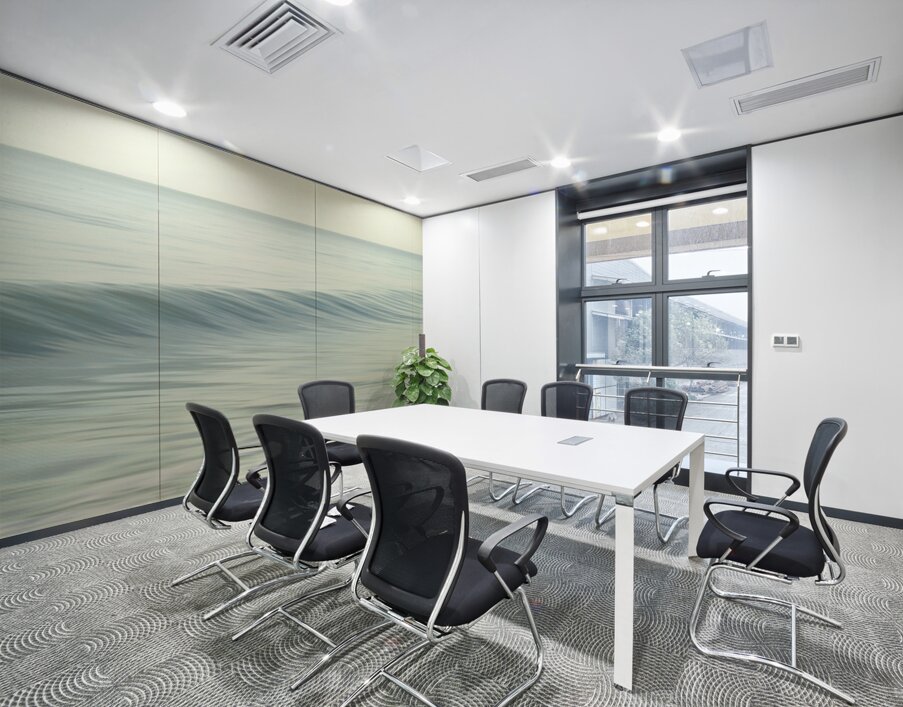 Blue Swell Four  72.48 Wall Printing