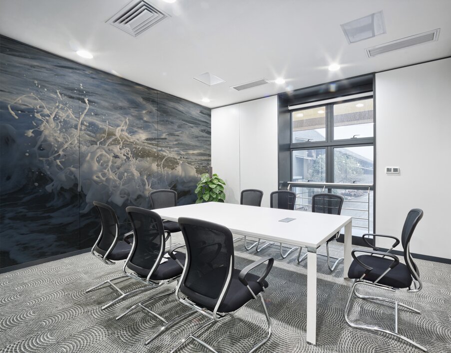 Foam in the Light Two  48.32 Wall Printing