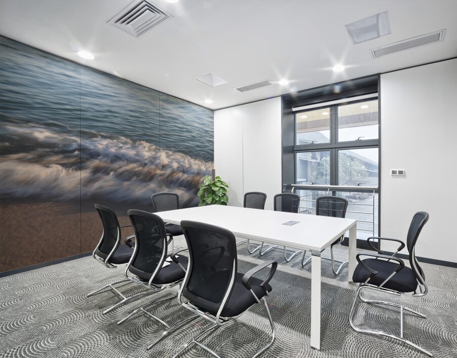 Brushed Waves  72.48 Wall Printing