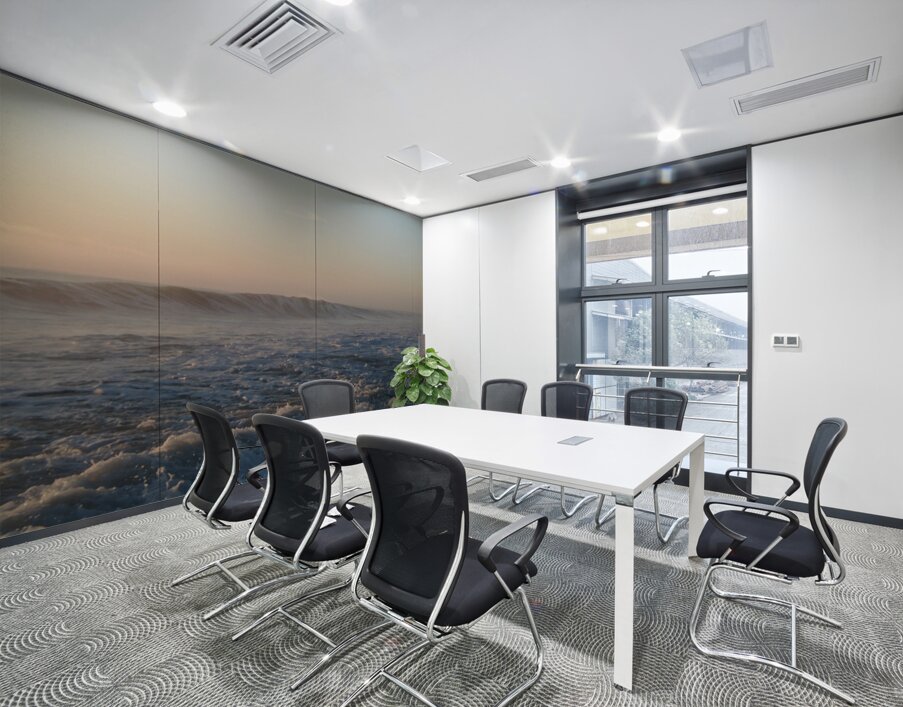 Pink Morning Wave  60.40 Wall Printing