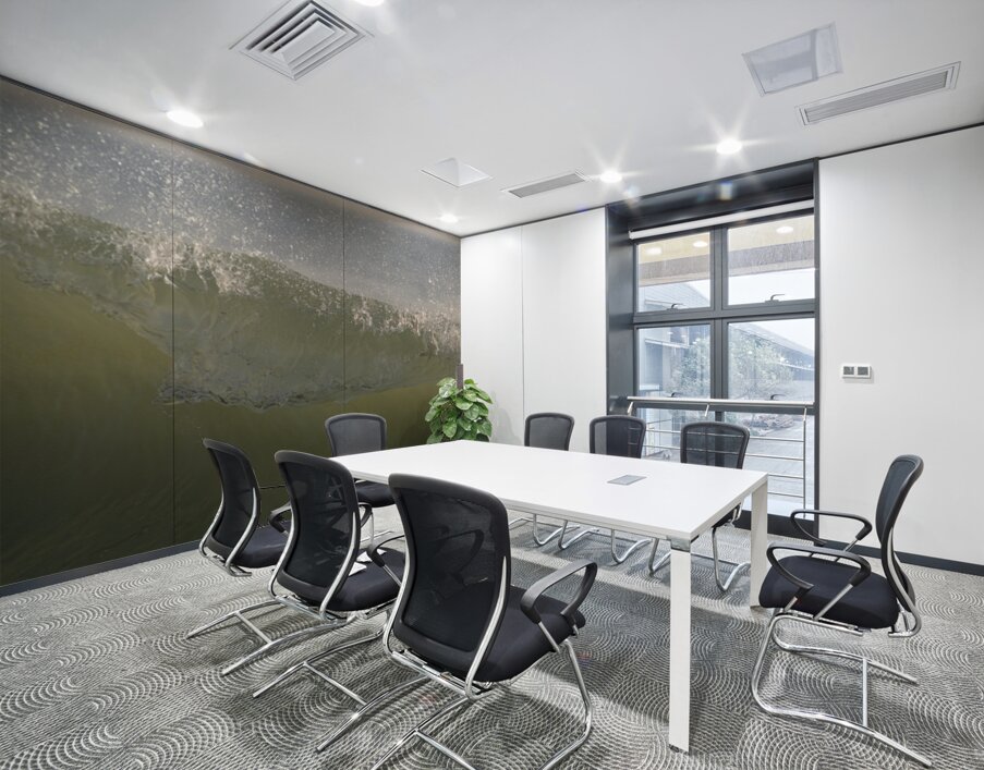 Wave Glass  60.40 Wall Printing