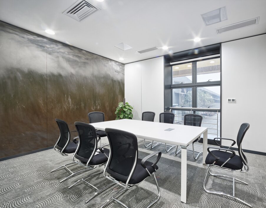 Green Florets 48.24 Wall Printing