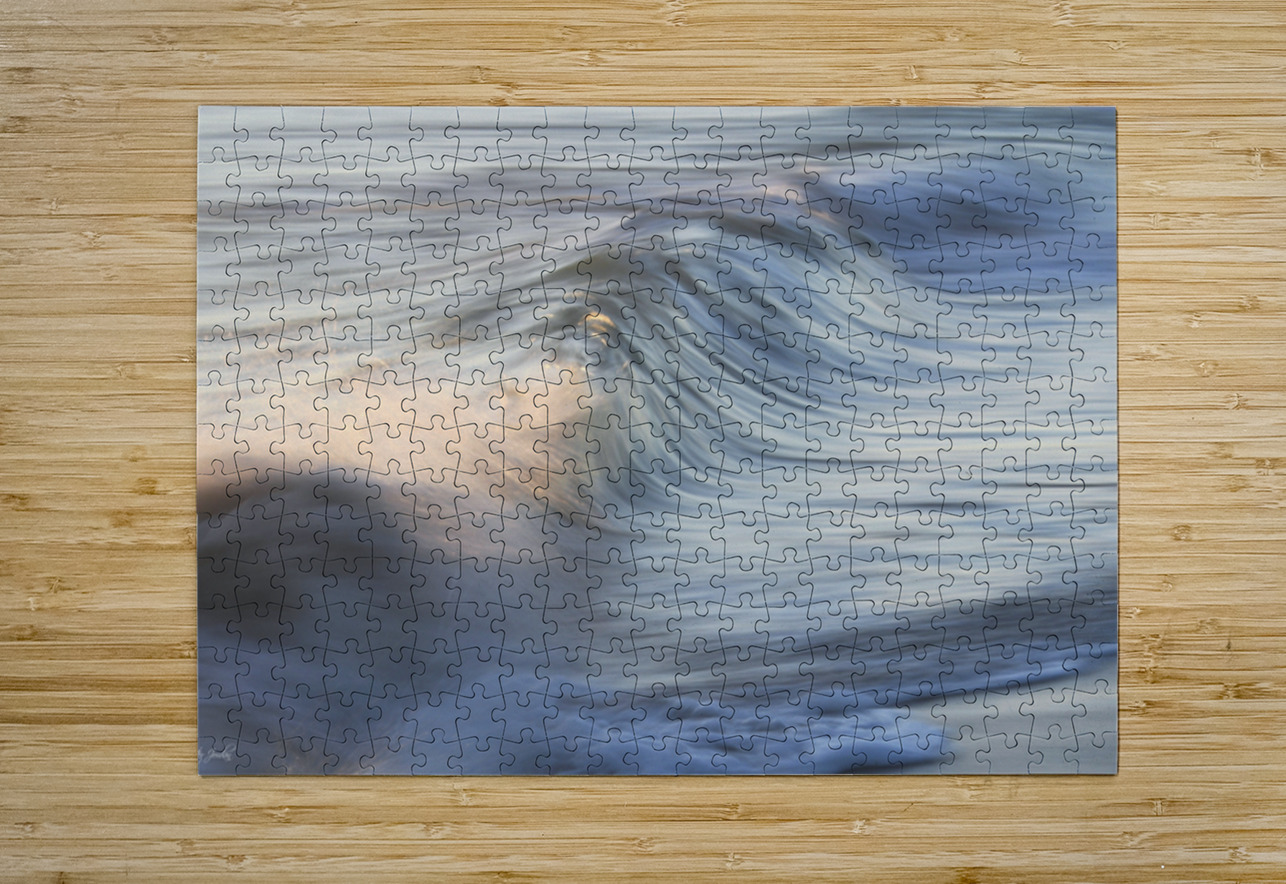 Blue Swell with Splash  60.40 Peter Jordan Puzzle printing