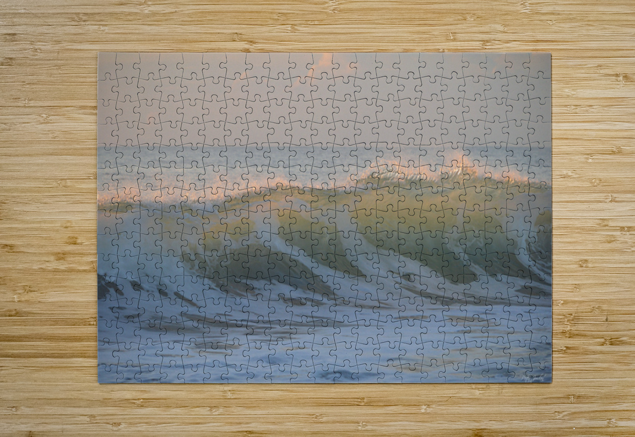 Pink Dawn Wave  60.40 Peter Jordan Puzzle printing