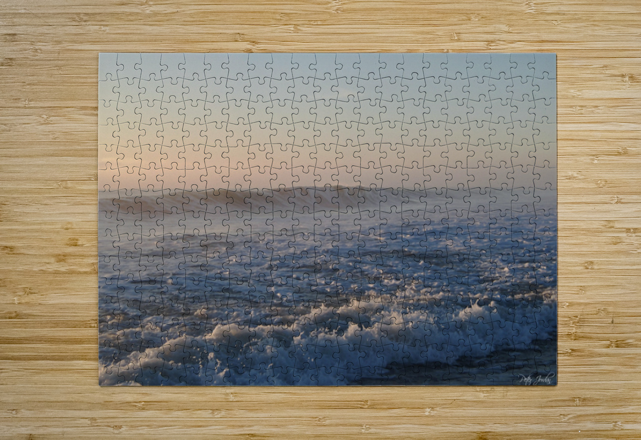 Pink Morning Wave  72.48 Peter Jordan Puzzle printing